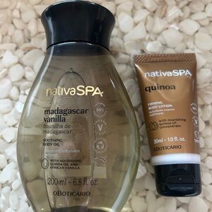 Nativa SPA Madagascar Vanilla & Quinoa Body Care Set